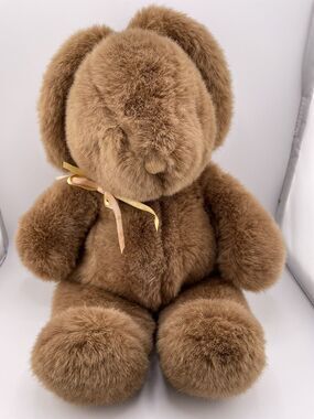 Vintage Gund Plush Brown Bunny Rabbit Approx 20 inch Floppy Ears 1986